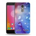 Дизайнерский пластиковый чехол для Lenovo K6 Абстракции Капли