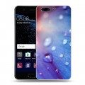 Дизайнерский пластиковый чехол для Huawei P10 Абстракции Капли