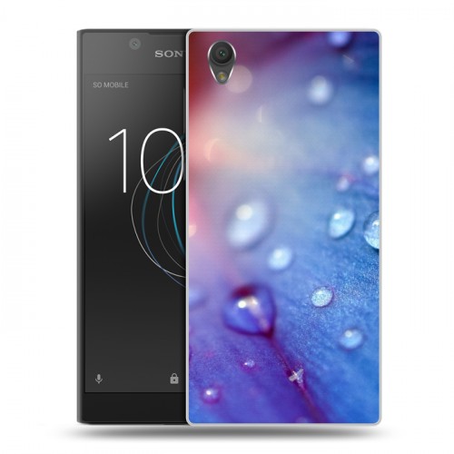 Дизайнерский пластиковый чехол для Sony Xperia L1 Абстракции Капли