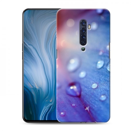 Дизайнерский пластиковый чехол для OPPO Reno2 Z Абстракции Капли