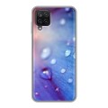 Дизайнерский силиконовый чехол для Samsung Galaxy A12 Абстракции Капли