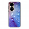 Дизайнерский силиконовый чехол для Huawei P50 Pro Абстракции Капли