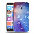 Дизайнерский пластиковый чехол для Nokia Lumia 1320 Абстракции Капли