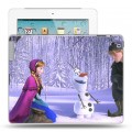 Дизайнерский пластиковый чехол для Ipad 2/3/4 Холодное сердце