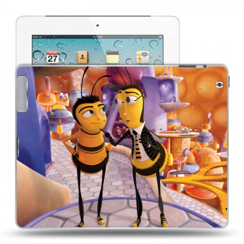 Дизайнерский пластиковый чехол для Ipad 2/3/4 Би Муви