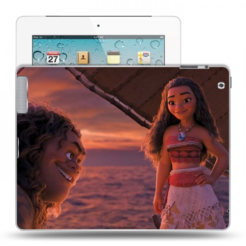 Дизайнерский пластиковый чехол для Ipad 2/3/4 Моана