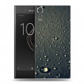 Дизайнерский пластиковый чехол для Sony Xperia XZs Абстракции Капли