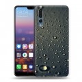 Дизайнерский силиконовый с усиленными углами чехол для Huawei P20 Pro Абстракции Капли