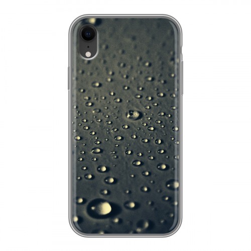 Дизайнерский пластиковый чехол для Iphone Xr Абстракции Капли