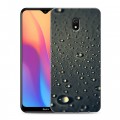 Дизайнерский силиконовый с усиленными углами чехол для Xiaomi RedMi 8A Абстракции Капли