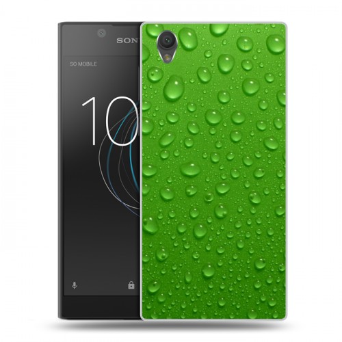 Дизайнерский пластиковый чехол для Sony Xperia L1 Абстракции Капли