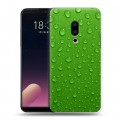 Дизайнерский пластиковый чехол для Meizu 15 Plus Абстракции Капли