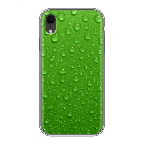 Дизайнерский пластиковый чехол для Iphone Xr Абстракции Капли