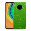 Дизайнерский пластиковый чехол для Huawei Mate 30 Абстракции Капли