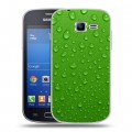 Дизайнерский пластиковый чехол для Samsung Galaxy Trend Lite Абстракции Капли