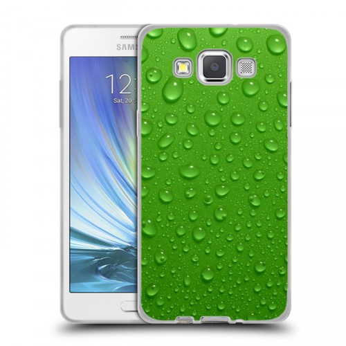 Дизайнерский пластиковый чехол для Samsung Galaxy A5 Абстракции Капли