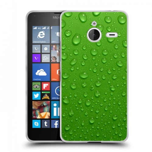 Дизайнерский пластиковый чехол для Microsoft Lumia 640 XL Абстракции Капли
