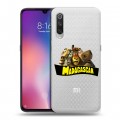 Полупрозрачный дизайнерский силиконовый с усиленными углами чехол для Xiaomi Mi9 прозрачный мадагаскар