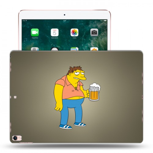 Дизайнерский силиконовый чехол для Ipad Pro 10.5 Симпсоны