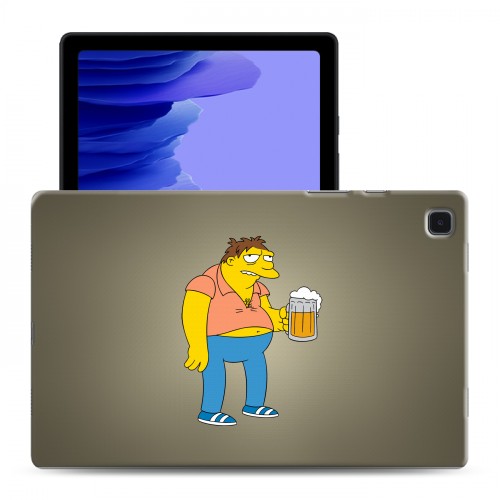 Дизайнерский пластиковый чехол для Samsung Galaxy Tab A7 10.4 (2020) Симпсоны