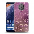 Дизайнерский силиконовый чехол для Nokia 9 PureView Абстракции Капли