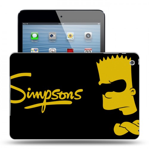Дизайнерский силиконовый чехол для Ipad Mini Симпсоны