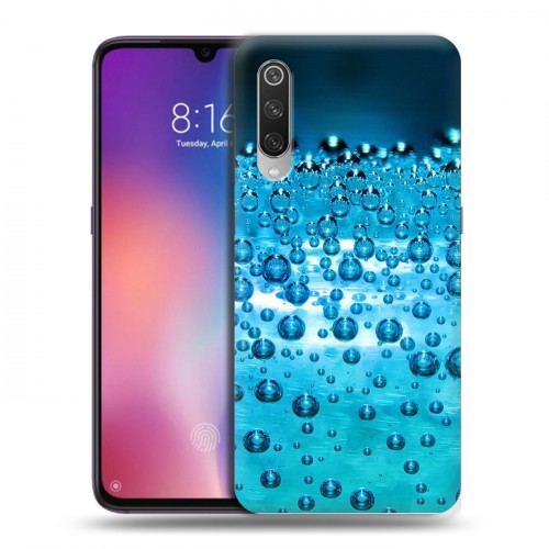 Дизайнерский силиконовый с усиленными углами чехол для Xiaomi Mi9 Абстракции Капли