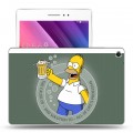 Дизайнерский силиконовый чехол для ASUS ZenPad S 8 Симпсоны