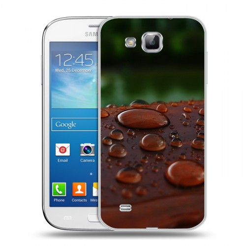 Дизайнерский пластиковый чехол для Samsung Galaxy Premier Абстракции Капли