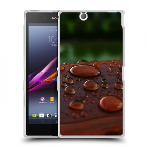 Дизайнерский пластиковый чехол для Sony Xperia Z Ultra  Абстракции Капли