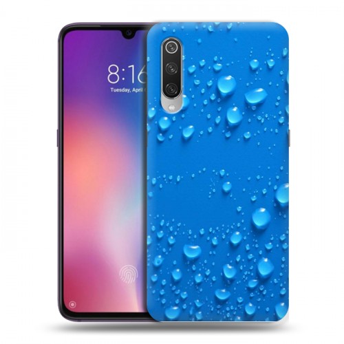 Дизайнерский силиконовый с усиленными углами чехол для Xiaomi Mi9 Абстракции Капли