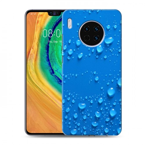 Дизайнерский пластиковый чехол для Huawei Mate 30 Абстракции Капли