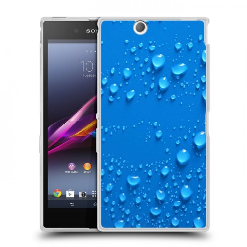 Дизайнерский пластиковый чехол для Sony Xperia Z Ultra  Абстракции Капли