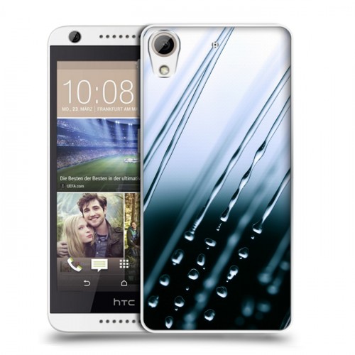 Дизайнерский пластиковый чехол для HTC Desire 626 Абстракции Капли