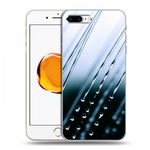 Дизайнерский силиконовый чехол для Iphone 7 Plus / 8 Plus Абстракции Капли
