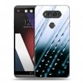 Дизайнерский пластиковый чехол для LG V20 Абстракции Капли