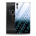 Дизайнерский пластиковый чехол для Sony Xperia XZs Абстракции Капли