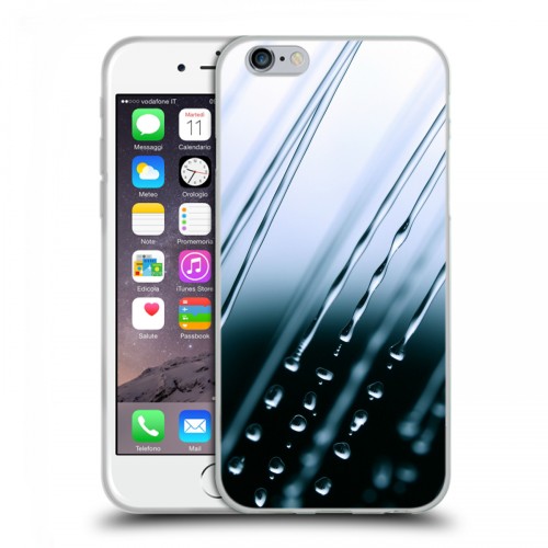 Дизайнерский пластиковый чехол для Iphone 6/6s Абстракции Капли
