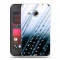Дизайнерский пластиковый чехол для HTC Desire 200 Абстракции Капли
