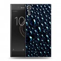 Дизайнерский пластиковый чехол для Sony Xperia XZs Абстракции Капли