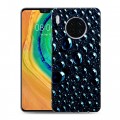 Дизайнерский пластиковый чехол для Huawei Mate 30 Абстракции Капли