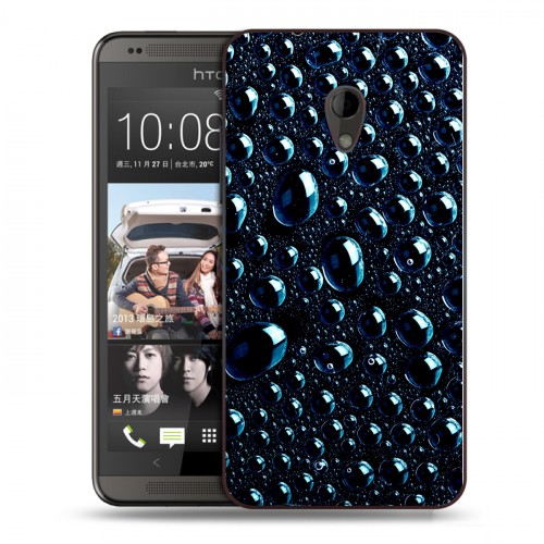 Дизайнерский пластиковый чехол для HTC Desire 700 Абстракции Капли