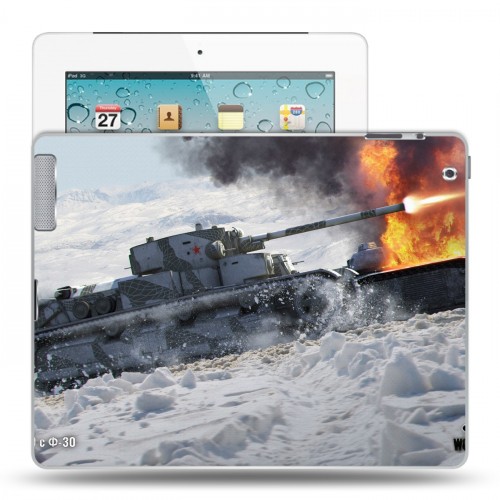 Дизайнерский пластиковый чехол для Ipad 2/3/4 Танки