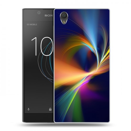 Дизайнерский пластиковый чехол для Sony Xperia L1 Красочные абстракции