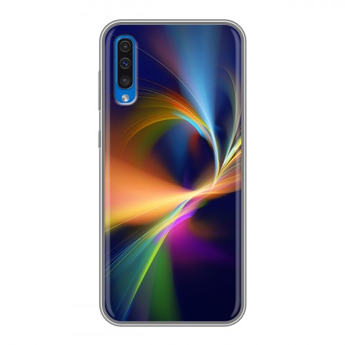 Дизайнерский силиконовый чехол для Samsung Galaxy A50 Красочные абстракции