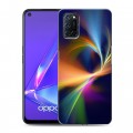 Дизайнерский пластиковый чехол для OPPO A52 Красочные абстракции