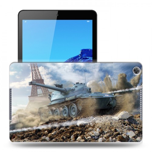 Дизайнерский силиконовый чехол для Huawei MediaPad M5 lite 8 Танки