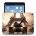 Дизайнерский силиконовый чехол для Xiaomi MiPad Танки