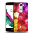 Дизайнерский пластиковый чехол для LG G4c Красочные абстракции