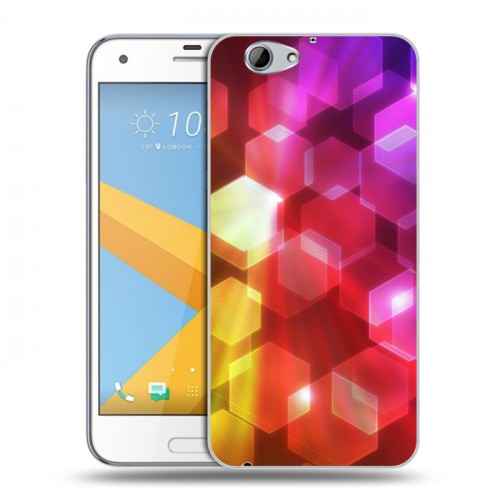 Дизайнерский силиконовый чехол для HTC One A9S Красочные абстракции